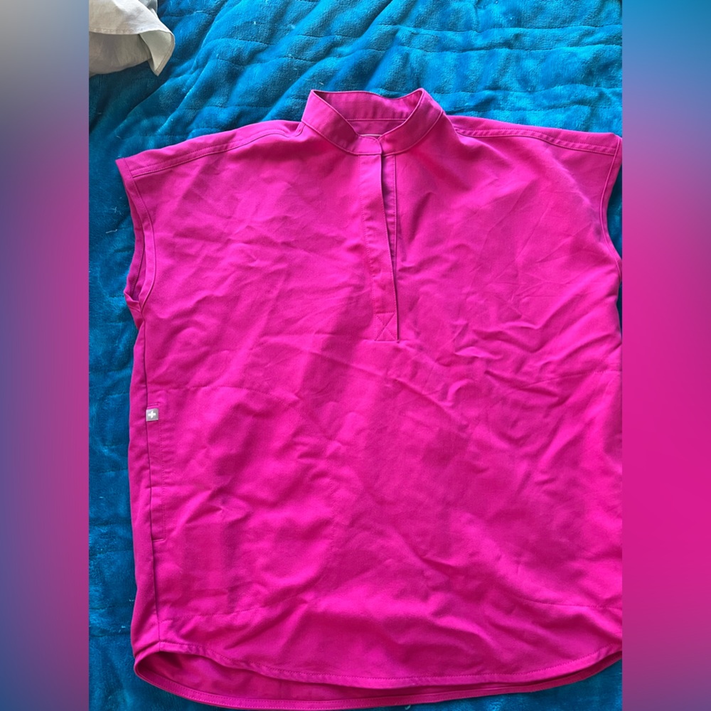 Figs Women's Pink Top
